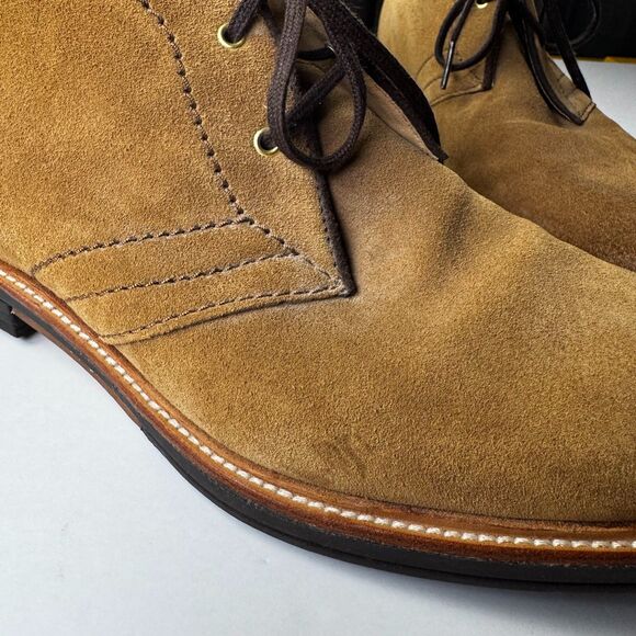 UGG Mens Chukka Boots 10.5 Brown Suede Leather Treadlite Comfort Leather Lined - Picture 4 of 15